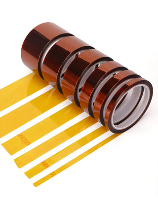 High-Temperature Polyimide Heat Tape – Heat-Resistant Masking Tape for DTF Transfers, Sublimation & Heat Press
