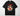 Cowgirl Wild DTF transfer on black Comfort Colors t-shirt with western portrait, desert landscape, and saguaro cactus design