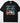 Lookin' Cool for Back to School DTF transfer on black Comfort Colors t-shirt with retro star sunglasses and groovy lettering