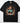 The Hell I Won't empowerment DTF transfer on black Comfort Colors t-shirt featuring cowgirl with antler frame and peachy floral wreath
