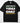 Juneteenth Vibes Only black t-shirt with retro typography and Pan-African zigzag borders on Comfort Colors blank