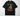 The Hell I Won't DTF transfer on black Comfort Colors t-shirt with vintage cowgirl sitting on fence design