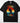 Black Comfort Colors Bruh We Back back-to-school graphic t-shirt with retro sunset and dabbing kid - DTF Town blank apparel
