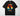 Black Comfort Colors Bruh We Back back-to-school graphic t-shirt with retro sunset and dabbing kid - DTF Town blank apparel