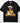 Best Friend DTF transfer on black Comfort Colors t-shirt featuring vintage hand-drawn cowgirl sitting with spotted dog in field
