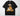 Best Friend DTF transfer on black Comfort Colors t-shirt featuring vintage hand-drawn cowgirl sitting with spotted dog in field
