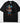 Stand Your Ground DTF transfer on black Comfort Colors t-shirt with cartoon cowboy holding revolver and western text