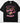 Raisin Hell with Hippies and Cowgirls DTF transfer on black Comfort Colors oversized tee with pink cowboy boots and rope heart