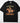 Long Live The Cowgirls DTF transfer on black Comfort Colors t-shirt with vintage hand-drawn cowgirl riding horse design in rust and sage green