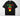 Black Juneteenth t-shirt with gradient JUNETEENTH text and raised fist in Pan-African colors green yellow red on Comfort Colors blank
