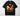 Keepin It Western black tee with artistic watercolor cowgirl silhouette and rainbow ombre hair gradient on Comfort Colors