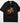 Ride Hard Live Free DTF transfer on black Comfort Colors t-shirt with vintage comic cowboy riding bucking orange bull with flying bandana