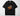 Ride Hard Live Free DTF transfer on black Comfort Colors t-shirt with vintage comic cowboy riding bucking orange bull with flying bandana