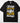 First I Drink The Coffee Then I Do The Things Funny Caffeine Lover Yellow and White Typography with Coffee Beans, Iced Coffee and Steaming Cup Graphic DTF Transfer – Ready To Press Full Color Heat Transfer – Cold Peel – Same Day Shipping