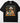 Western Cowgirl Smile and Bless black tee with boho illustration of cowgirl petting dog surrounded by cacti and flowers on Comfort Colors
