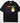 Black Comfort Colors kindergarten tee with cool rainbow lettering and hatching chick graphic - DTF transfer ready blank