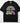 Hello Pre-K DTF transfer on black Comfort Colors t‑shirt with pastel rainbow and smiling apple