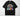 Hello Pre-K DTF transfer on black Comfort Colors t‑shirt with pastel rainbow and smiling apple