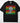 Juneteenth Black Father affirmation t-shirt in black with Pan-African colors and silhouette design on Comfort Colors blank