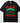 Black Lives Matter Labor Day graphic t-shirt in black with DTF transfer featuring crossed axes, laurel wreath, and bold red-green design on Comfort Colors blank