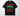 Black Lives Matter Labor Day graphic t-shirt in black with DTF transfer featuring crossed axes, laurel wreath, and bold red-green design on Comfort Colors blank