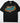 COWGIRL DTF transfer on black Comfort Colors t-shirt with turquoise and pink text, leopard print background, turquoise cowboy hat, and sunflower accents