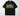 Black t-shirt with bold I AM BLACK HISTORY text in Pan-African red yellow green colors surrounded by white empowerment words Resilient Powerful Intelligent Woke Fearless Proud Strong Smart on Comfort Colors blank