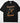 Long Live Western Women DTF transfer on black Comfort Colors t-shirt with vintage cowgirl riding horse design and peach retro typography