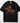On the Trail western graphic tee in black with retro cartoon cowboy riding horse illustration