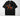 On the Trail western graphic tee in black with retro cartoon cowboy riding horse illustration