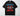 Labor Day graphic t-shirt in black with DTF transfer design featuring crossed hammers, wrench, and 'Happiness Is Inside Job' text on Comfort Colors blank apparel