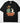 Cowgirl Spirit DTF transfer on black Comfort Colors oversized tee with cowgirl and border collie dog illustration