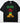 Black Father Matter t-shirt in black with raised fist Pan-African design on Comfort Colors blank