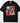 My Last Day of School Era DTF transfer on black Comfort Colors t-shirt with colorful retro school design