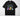 Hello Pre-K DTF transfer on black Comfort Colors t‑shirt with smiling star character and colorful letters