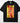 Labor Coach graphic t-shirt in black with DTF transfer featuring retro sunset stripes, hand holding wrench, and gear icon design on Comfort Colors blank for expectant fathers and trade coaches
