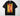 Labor Coach graphic t-shirt in black with DTF transfer featuring retro sunset stripes, hand holding wrench, and gear icon design on Comfort Colors blank for expectant fathers and trade coaches