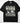 A Bad Day at Work Is Better Than a Good Day in Hell black t-shirt with distressed American flag and flexed bicep holding wrench on Comfort Colors blank
