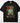 Black Comfort Colors Welcome Back to School t-shirt with colorful school bus and supply graphics - DTF Town blank apparel