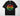Black History Month t-shirt in black with Pan-African colors graphic on Comfort Colors blank