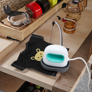 DTF Town Portable Mini Heat Press for DTF Transfers, HTV, and Sublimation